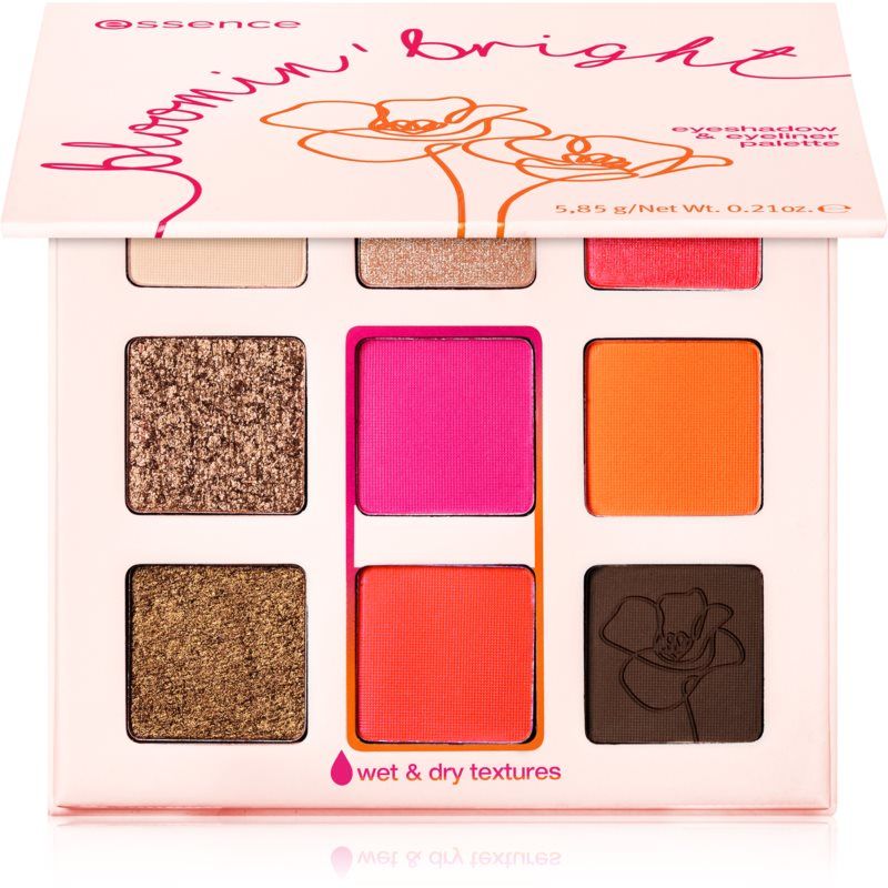 Essence Bloomin' Bright luomiväripaletti 5,85 g
