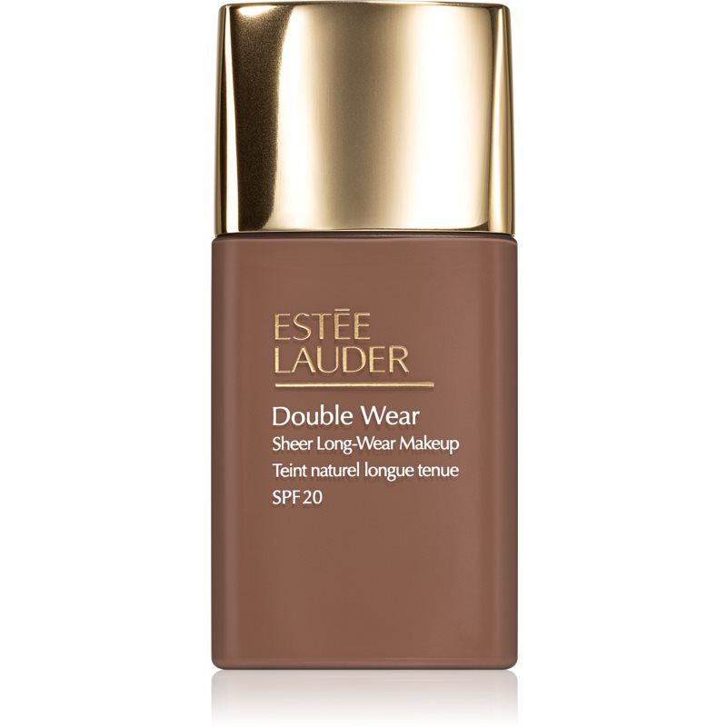 Estée Lauder Double Wear Sheer Long-Wear Makeup SPF 20 kevyt, mattapinnan antava meikkivoide SPF 20 Sävy 8N1 Espresso 30 ml