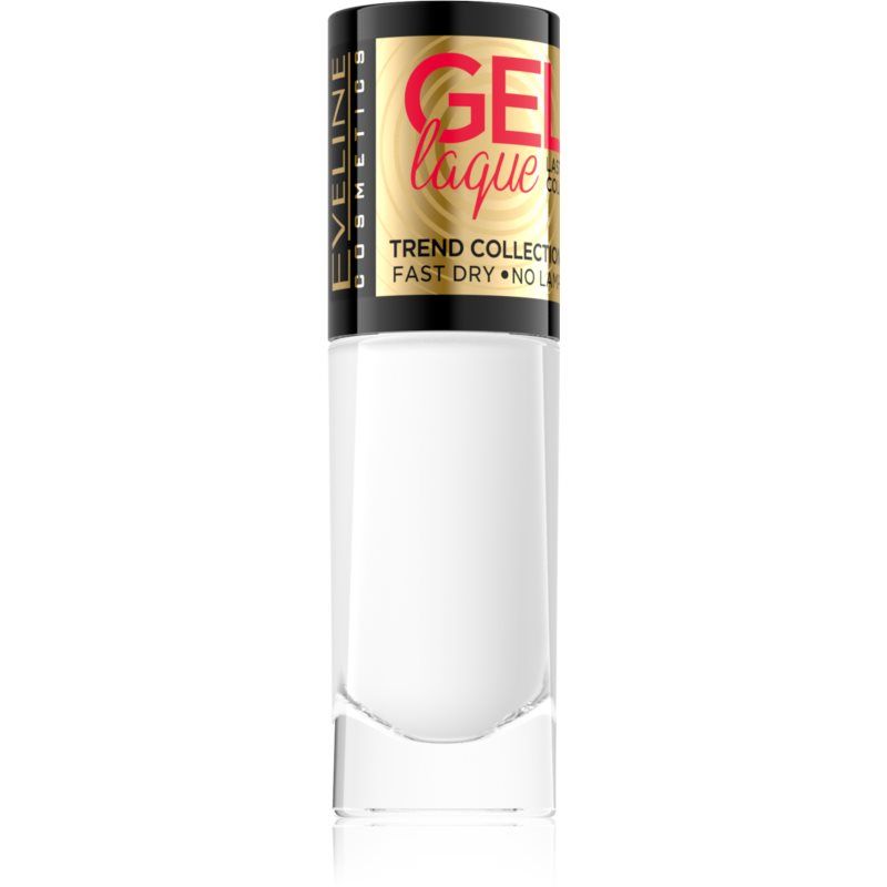 Eveline Cosmetics 7 Days Gel Laque Nail Enamel geelikynsilakka – UV/LED-lamppua ei tarvita Sävy 200 8 ml