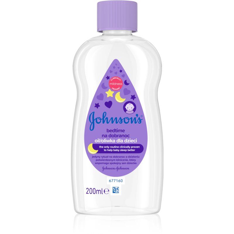Johnson's® Bedtime hyvää unta edistävä öljy 200 ml