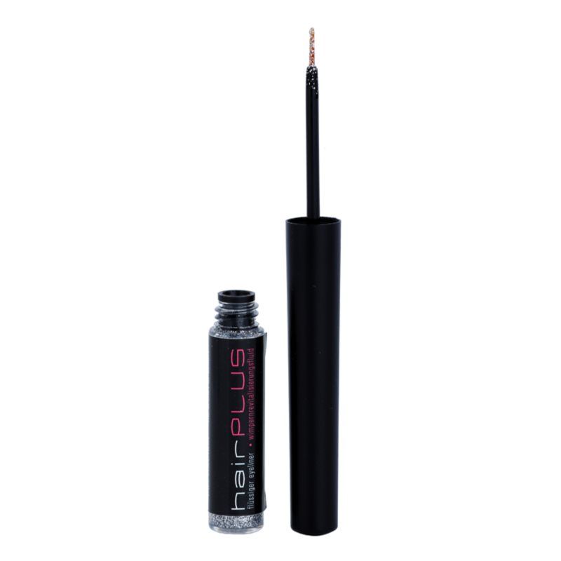 FacEvolution Hairplus ripsien kasvua edistäviä ainesosia sisältävä nestemäinen eyeliner Sävy Silver 1,5 ml