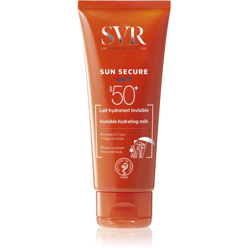 SVR Sun Secure kosteuttava vartalomaito SPF 50+ 100 ml