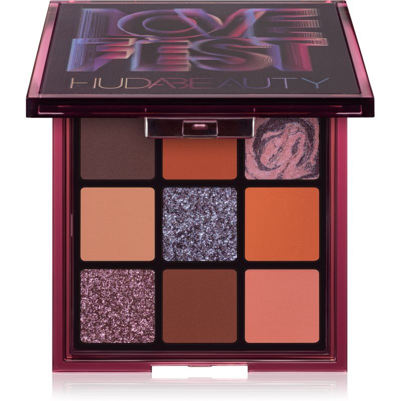 Huda Beauty Lovefest Obsessions luomiväripaletti 7 g
