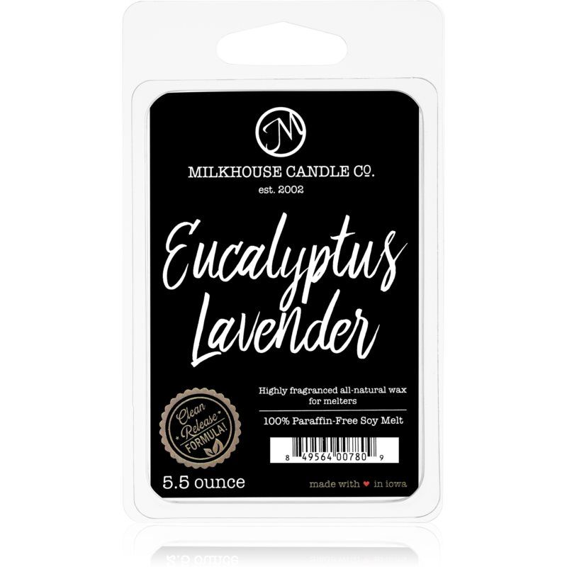 Milkhouse Candle Co. Creamery Eucalyptus Lavender Tuoksuvaha 155 g
