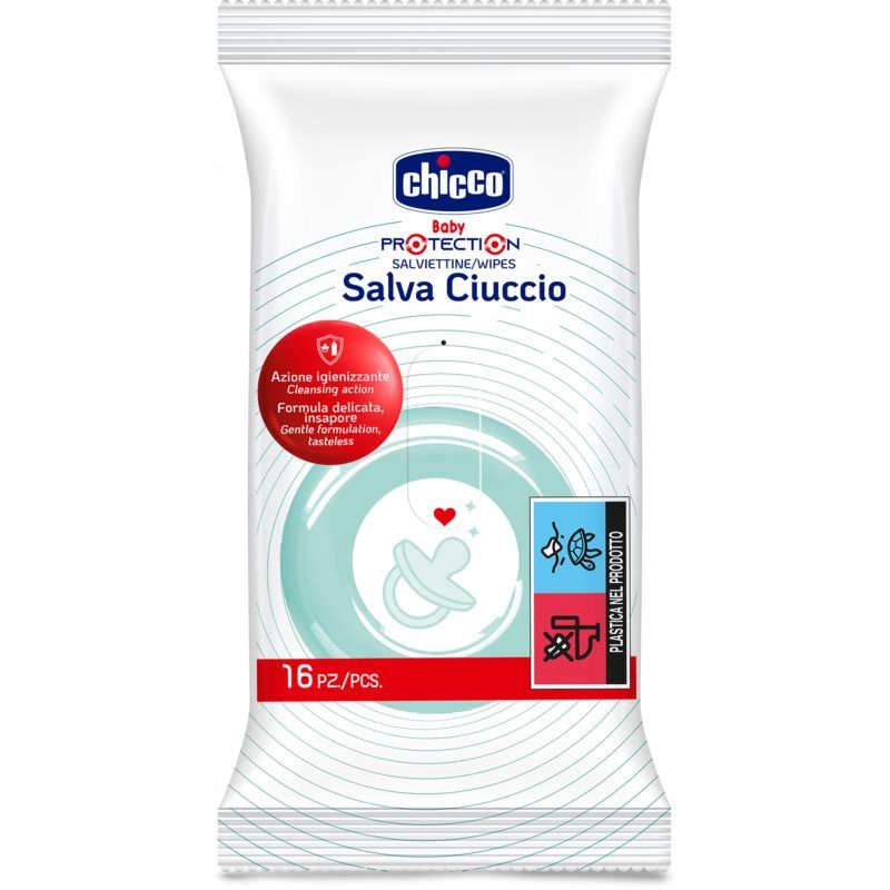 Chicco Wipes kosteuspyyhkeet tutille 16 kpl