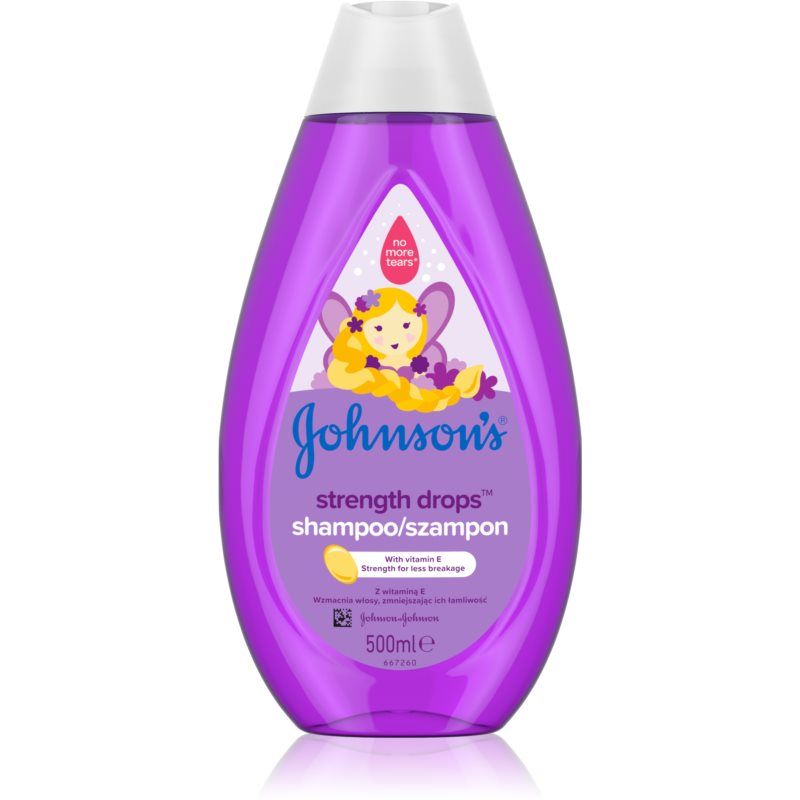 Johnson's® Strenght Drops vahvistava shampoo Lapsille 500 ml