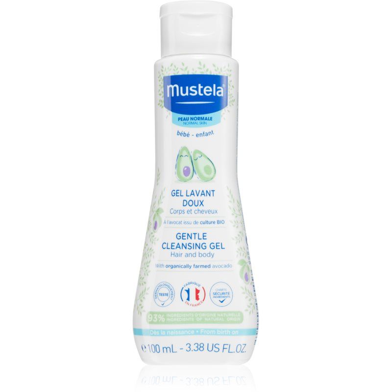 Mustela Bébé Bain vartalo- ja hiuspesugeeli Lapsille 100 ml