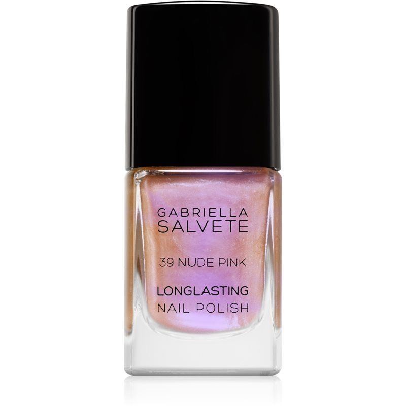 Gabriella Salvete Longlasting Enamel holografinen kynsilakka Sävy 39 Nude Pink 11 ml