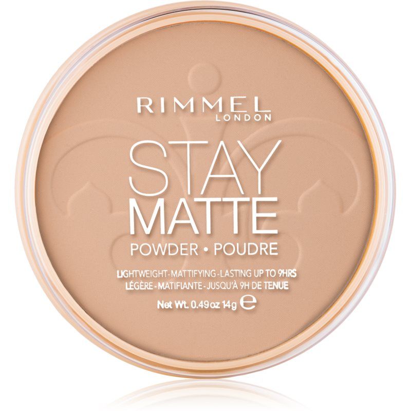 Rimmel Stay Matte puuteri Sävy 008 Cashmere 14 g