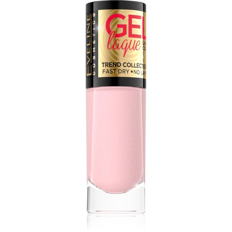 Eveline Cosmetics 7 Days Gel Laque Nail Enamel geelikynsilakka – UV/LED-lamppua ei tarvita Sävy 203 8 ml