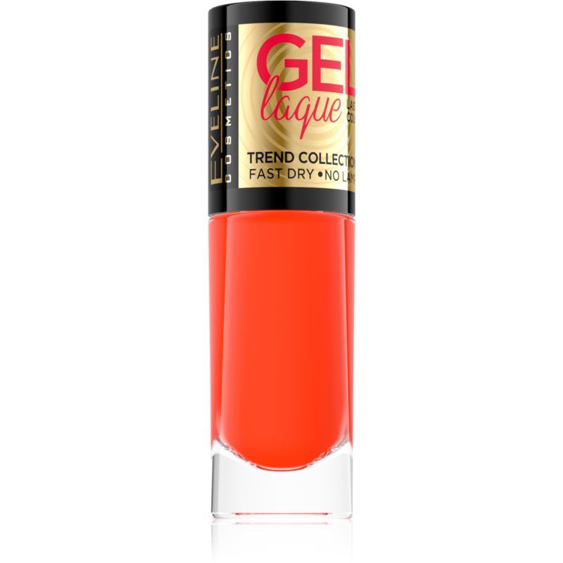 Eveline Cosmetics 7 Days Gel Laque Nail Enamel geelikynsilakka – UV/LED-lamppua ei tarvita Sävy 219 8 ml