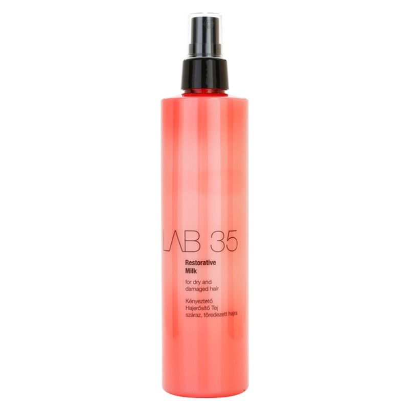 Kallos LAB 35 Restorative elvyttävä maito Kuiville Ja Vaurioituneille Hiuksille 300 ml
