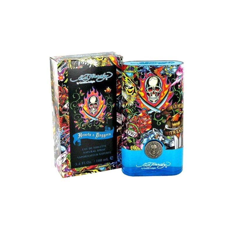 Christian Audigier Ed Hardy Hearts & Daggers for Him Eau de Toilette -tuoksu Miehille 100 ml