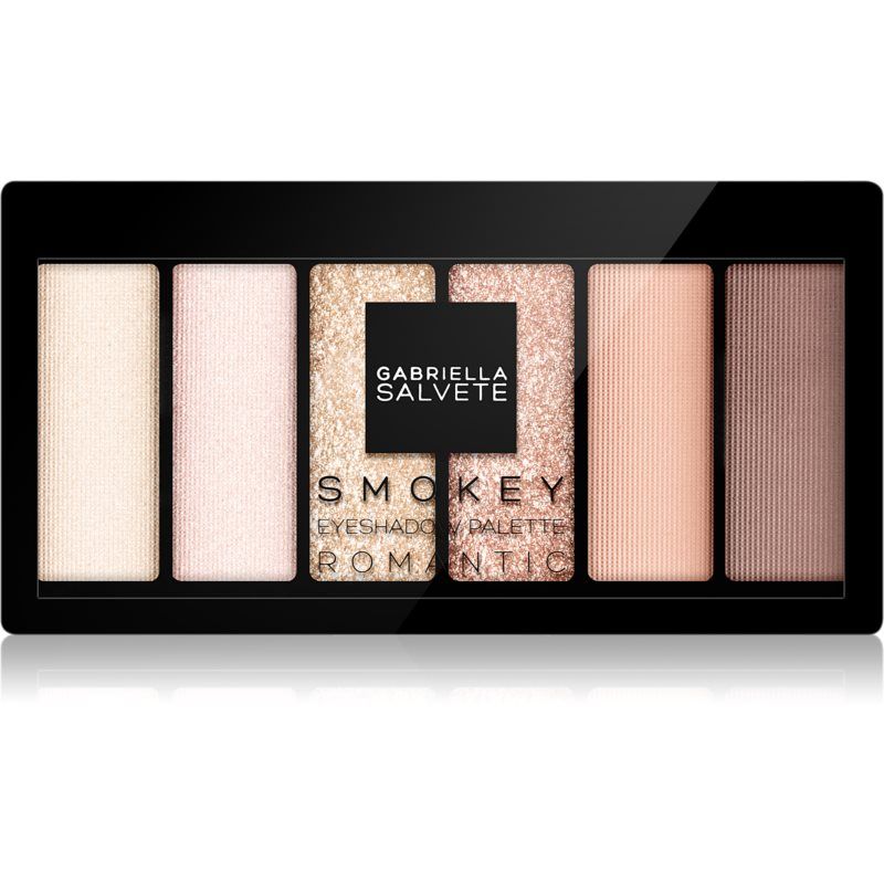 Gabriella Salvete Eyeshadow 6 Shades Palette luomiväripaletti Sävy 02 Romantic 12 g