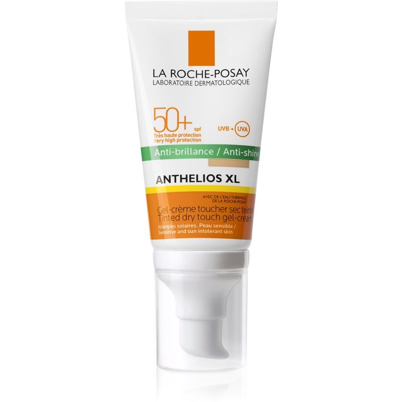 La Roche-Posay Anthelios XL mattapinnan antava värillinen geelivoide SPF 50+ 50 ml