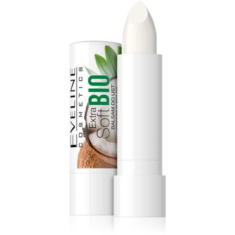 Eveline Cosmetics Extra Soft Bio Coconut ravitseva huulibalsami 4 g