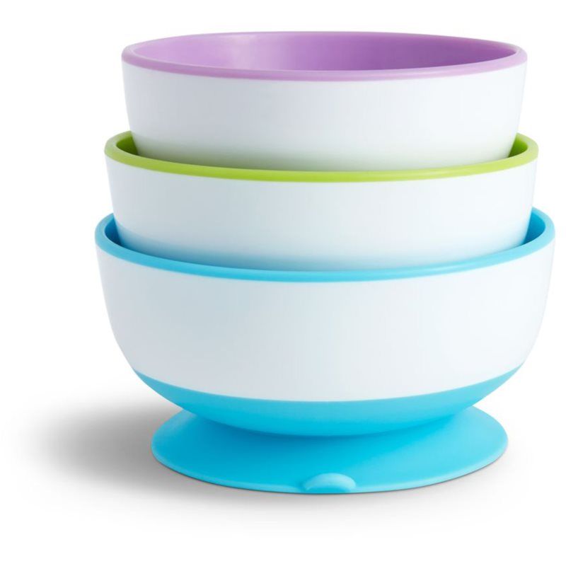 Munchkin Stay Put kulho varustettu imukupilla 6 m+ 3 kpl