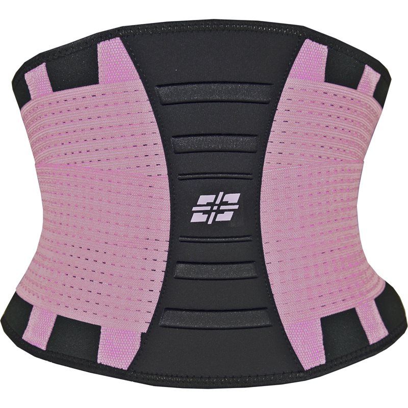 Power System Waist Shaper hoikentava ja muotoileva vyö väri Pink, S/M (66–80 cm) 1 kpl