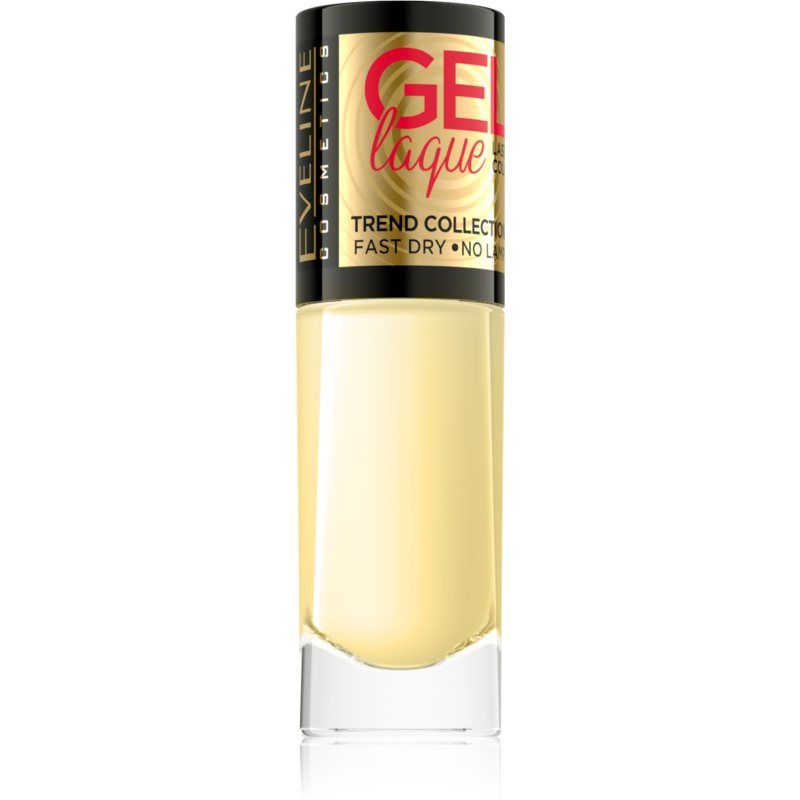 Eveline Cosmetics 7 Days Gel Laque Nail Enamel geelikynsilakka – UV/LED-lamppua ei tarvita Sävy 216 8 ml