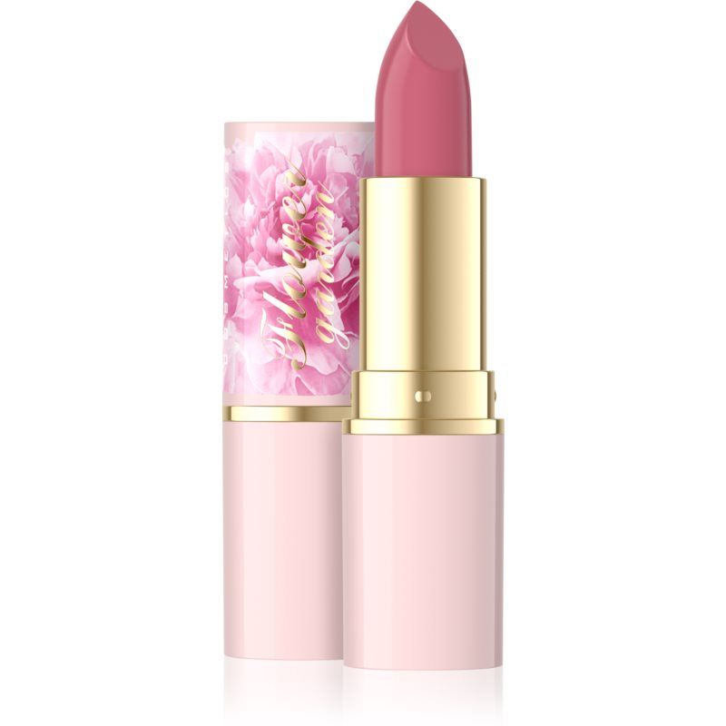 Eveline Cosmetics Flower Garden kosteuttava kiiltävä huulipuna Sävy 01 4 g