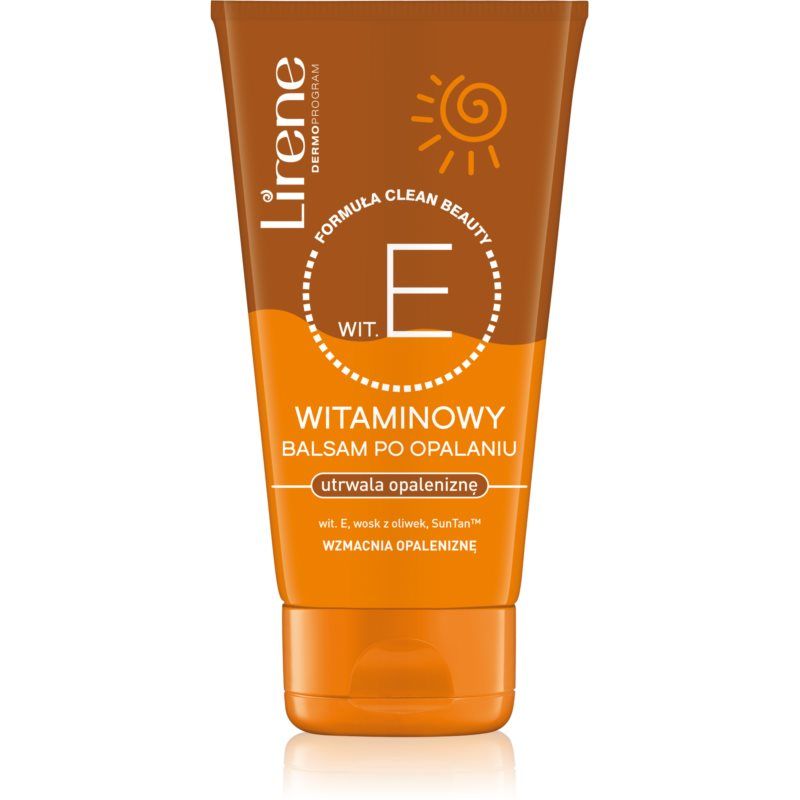 Lirene Sun care elvyttävä after sun -balsami sisältää E-vitamiinia 150 ml