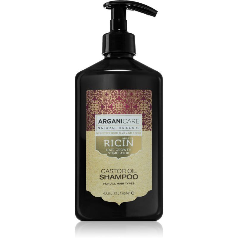 Arganicare Ricin stimuloiva shampoo 400 ml
