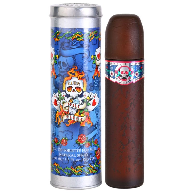 Cuba Wild Heart Eau de Toilette -tuoksu Miehille 100 ml