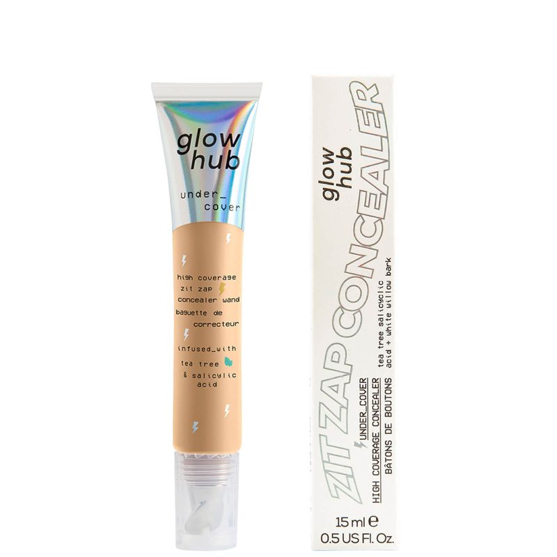 Glow Hub Under Cover High Coverage Zit Zap Concealer Wand 15ml (Various Shades) - 26N