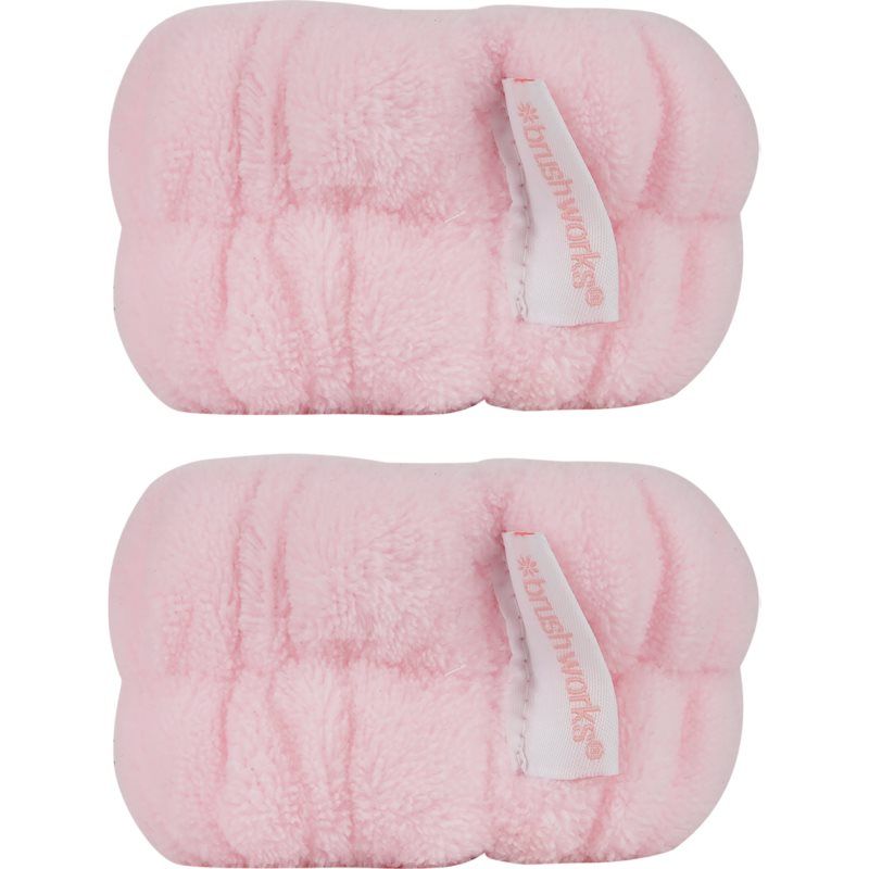 Brushworks Microfibre Wrist Wash Bands 2 kpl