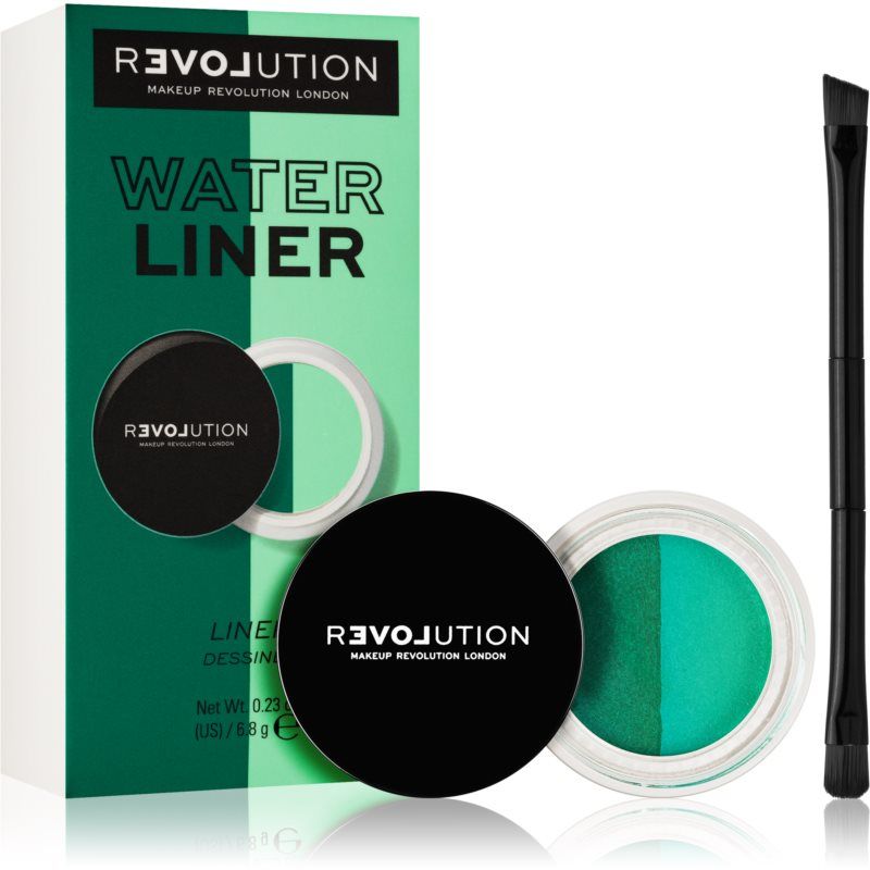 Revolution Relove Water Activated Liner eyeliner Sävy Intellect 6,8 g