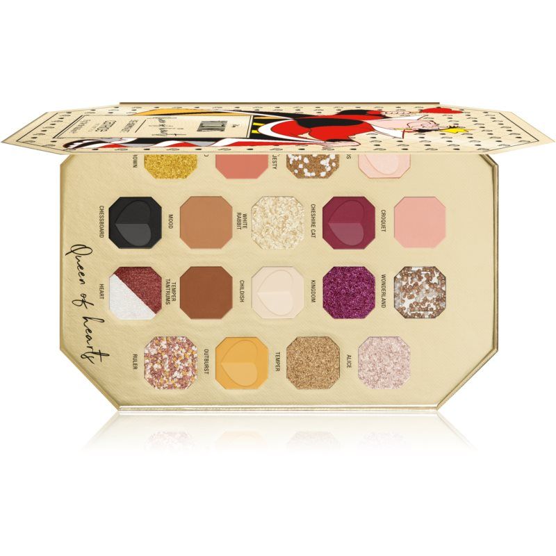 Catrice Disney Villains Queen of Hearts luomiväripaletti 18 g