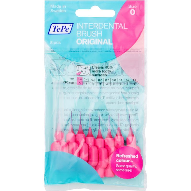 TePe Original hammasväliharjat 0,4 mm 8 kpl