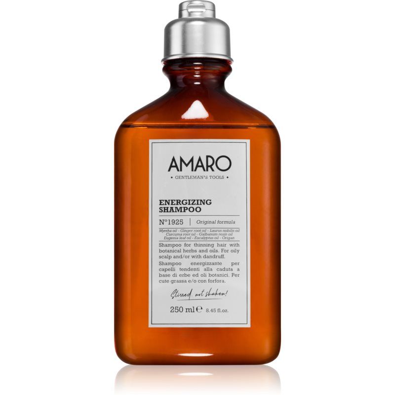 FarmaVita Amaro Energizing energisoiva shampoo hennoille, oheneville ja hauraille hiuksille 250 ml