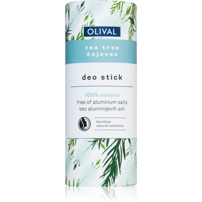 Olival Natural Tea Tree alumiinisuolaton deodoranttipuikko 40 g