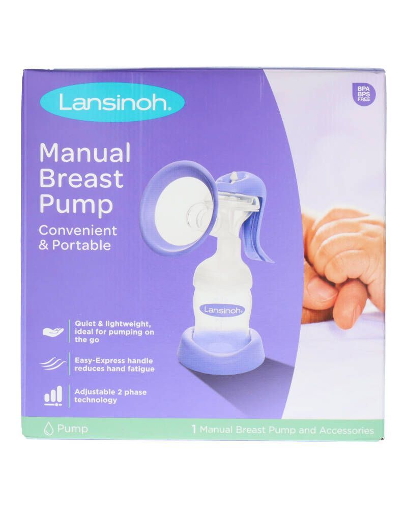 Lansinoh Manuel Brystpumpe    1 stk.