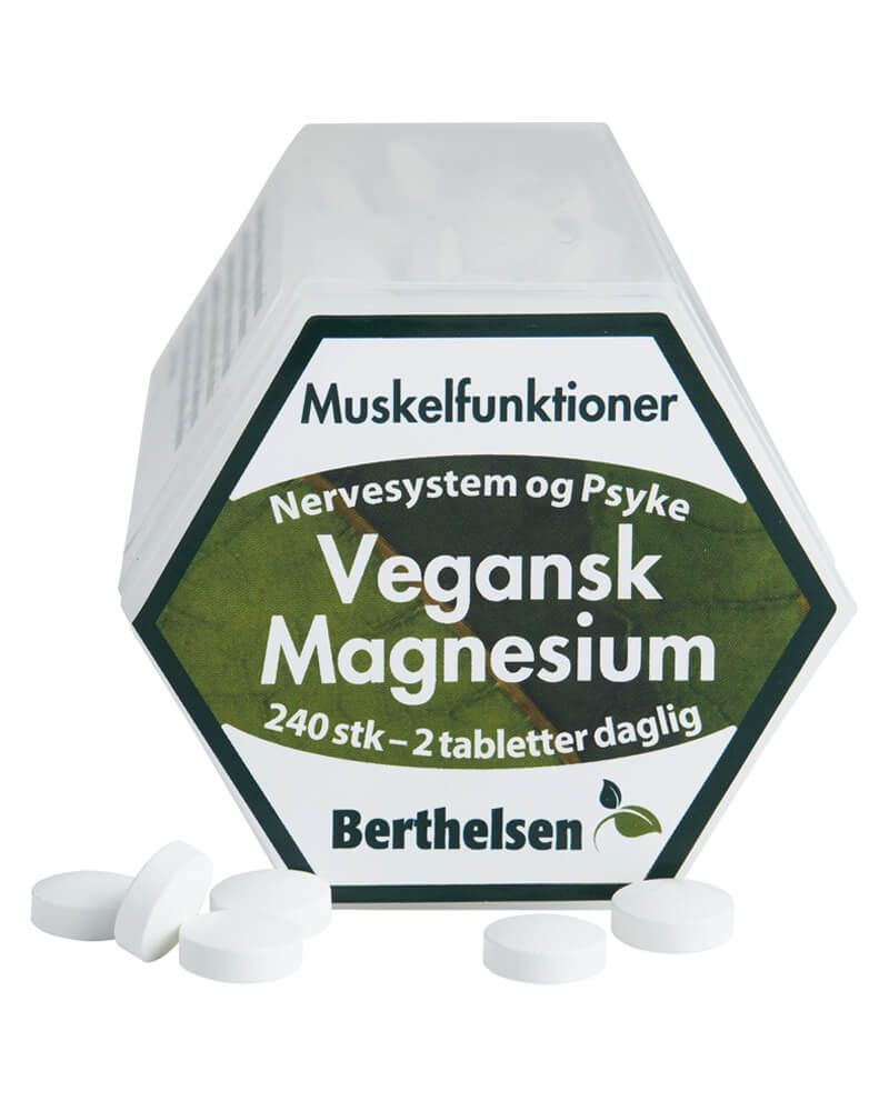 Berthelsen Naturprodukter Vegansk Magnesium 240 stk.