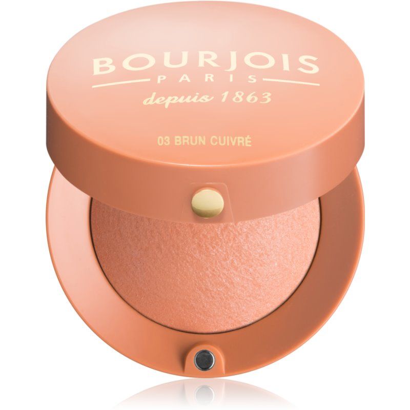 Bourjois Little Round Pot Blush poskipuna Sävy 03 Brun Cuivre 2,5 g
