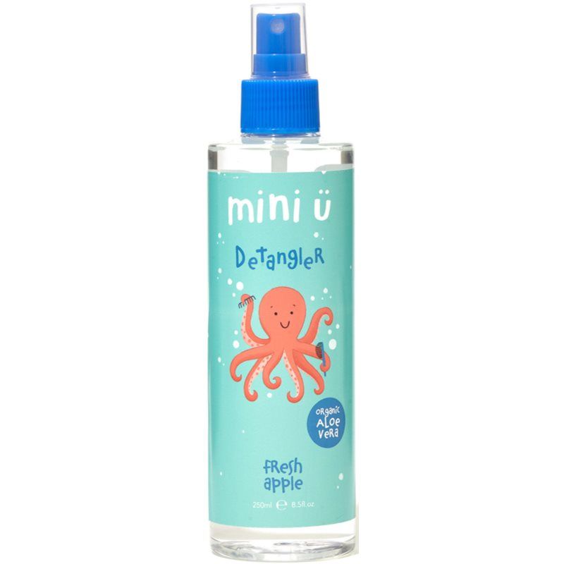Mini-U Detangler Fresh Apple hiusten selvittämistä helpottava suihke Lapsille 250 ml