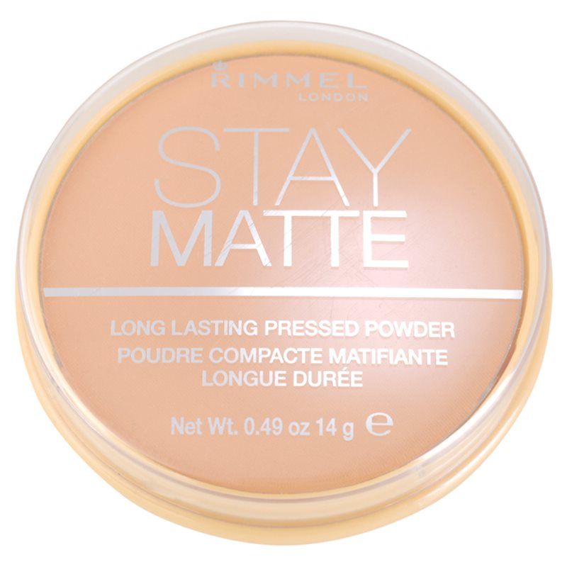 Rimmel Stay Matte puuteri Sävy 009 Amber 14 g