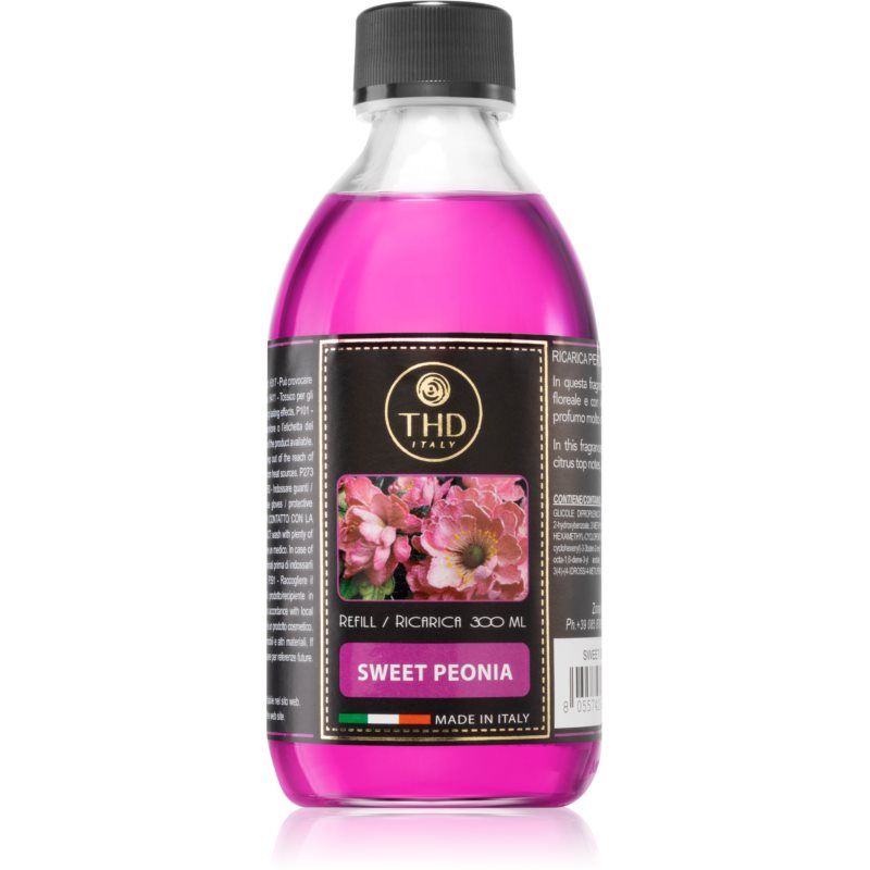 THD Ricarica Sweet Peonia täyttöpakkaus aromidiffuusoriin 300 ml