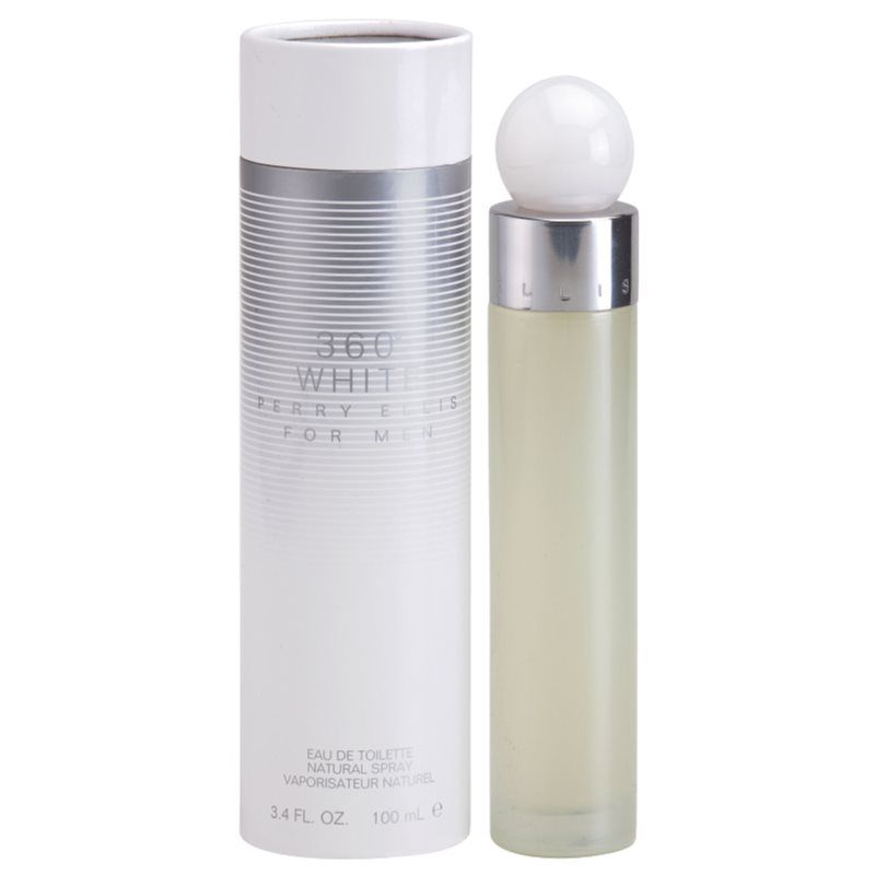 Perry Ellis 360° White Eau de Toilette -tuoksu Miehille 100 ml