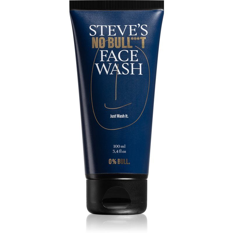 Steve's No Bull***t Face Wash puhdistusgeeli Kasvoille Miehille 100 ml