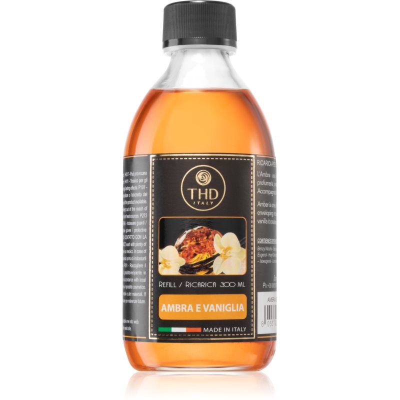 THD Ricarica Ambre E Vaniglia täyttöpakkaus aromidiffuusoriin 300 ml