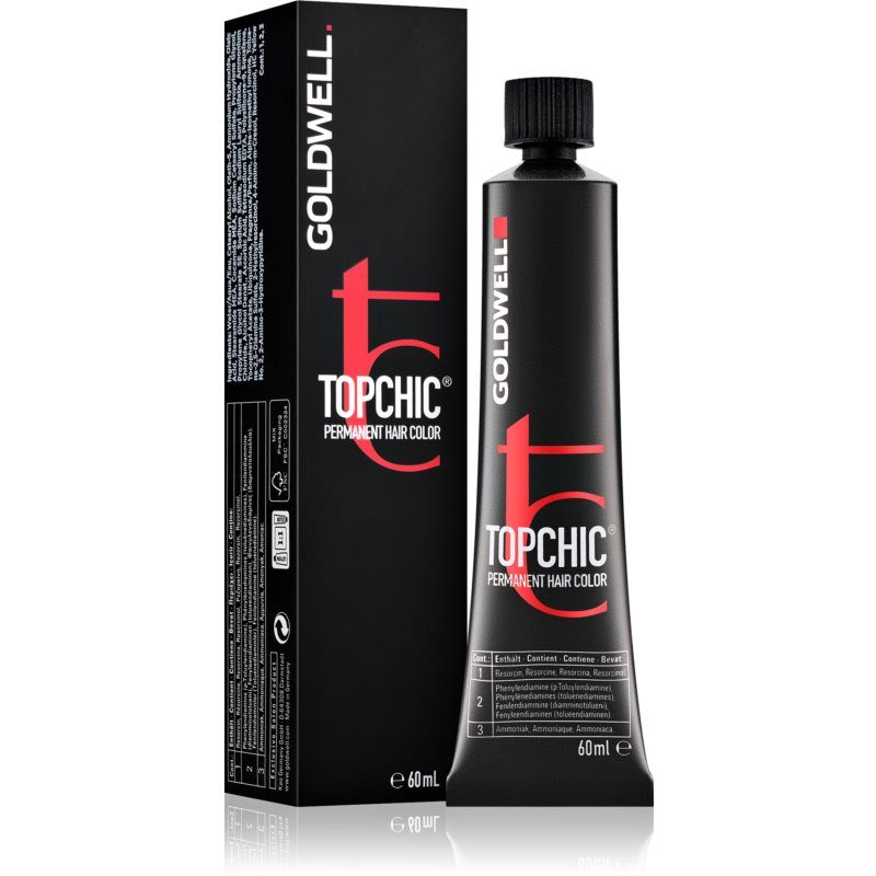 Goldwell Topchic Permanent Hair Color hiusväri Sävy 4B Havana Browns 60 ml