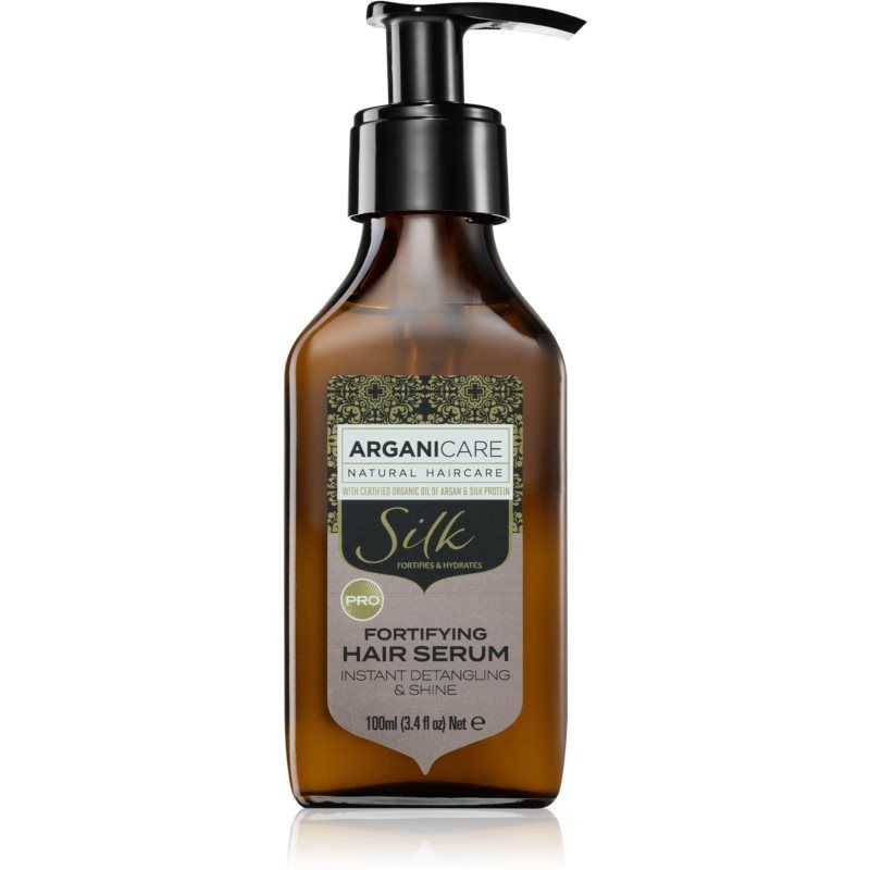 Arganicare Silk Protein Fortifying Hair Serum vahvistava seerumi Kaikille Hiustyypeille 100 ml