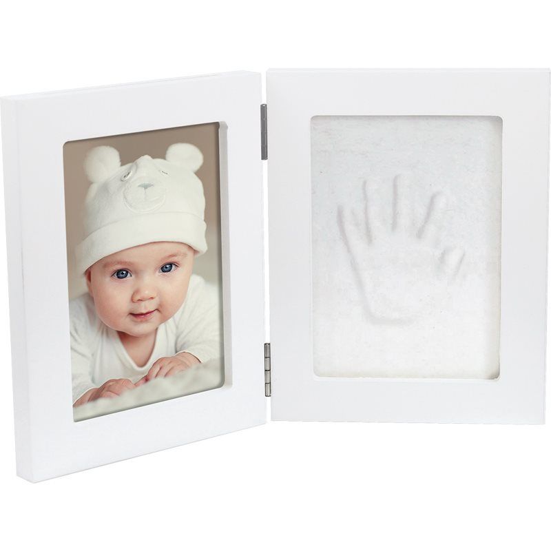 Dooky Luxury Memory Box Double Frame Handprint vauvan käden- ja jalanjälkisetti 1 kpl