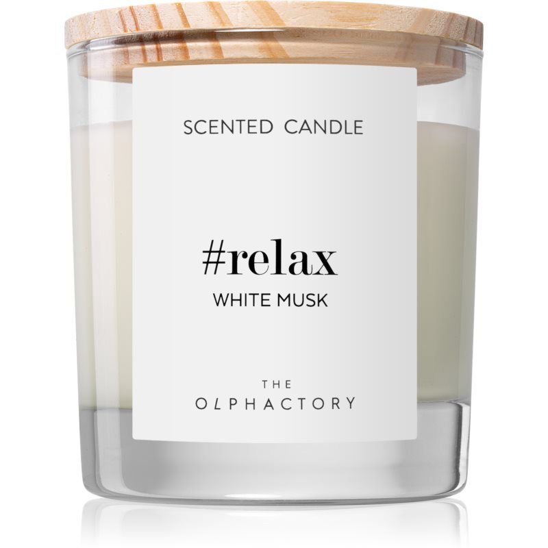Ambientair The Olphactory White Musk tuoksukynttilä (Relax) 200 g