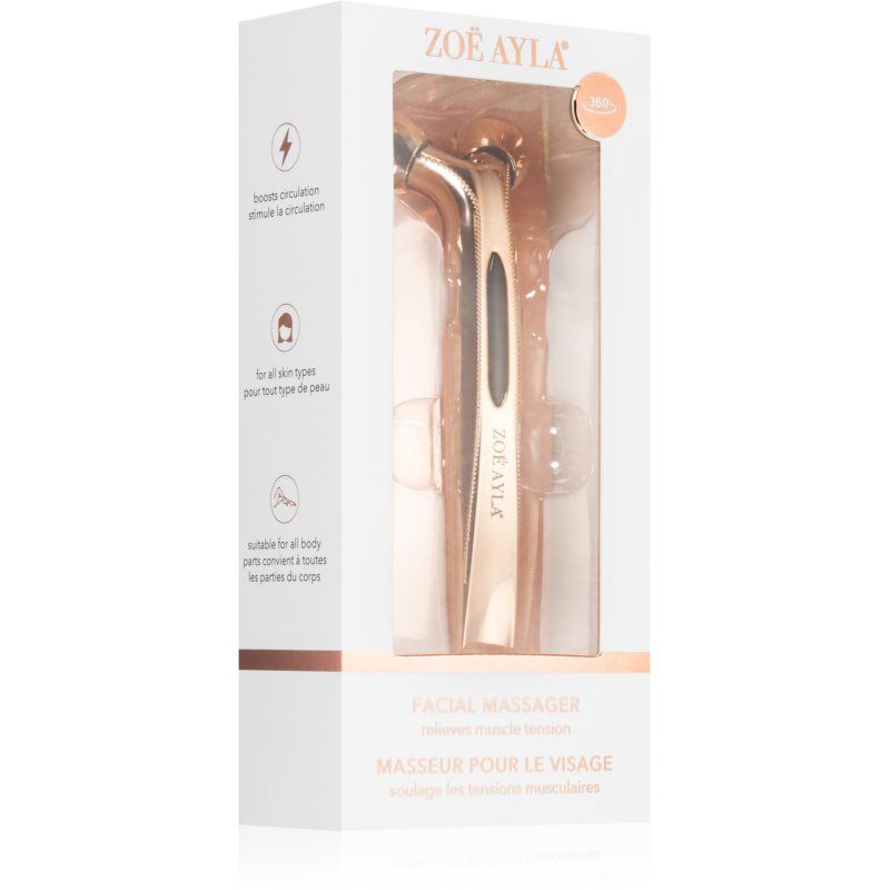 Zoë Ayla 3D Roller Massager Mini hierontaväline Kasvoille 1 kpl