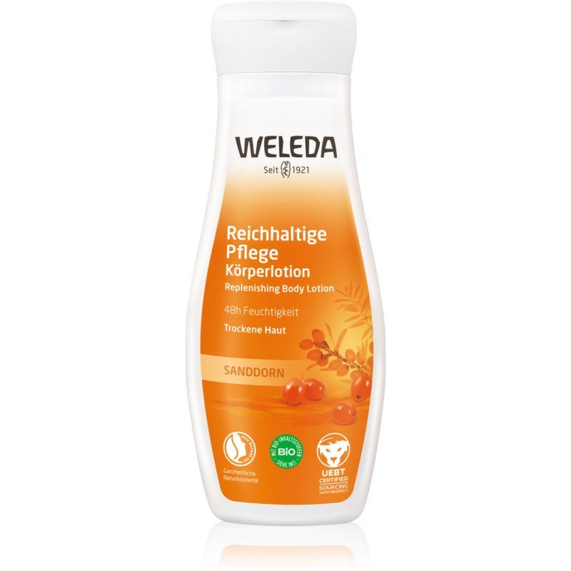 Weleda BIO Sea buckthorn syrup Rakytník energisoiva vartalomaito 200 ml