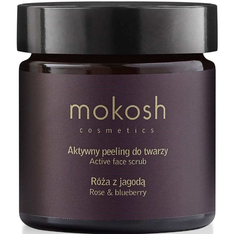 Mokosh Rose & Blueberry Active Face Scrub 60 ml